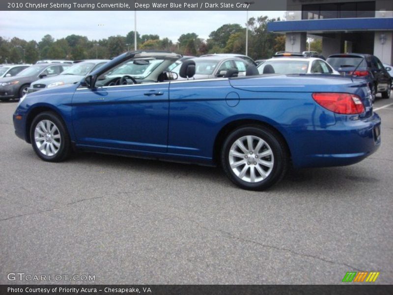  2010 Sebring Touring Convertible Deep Water Blue Pearl