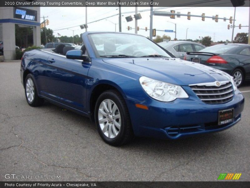Front 3/4 View of 2010 Sebring Touring Convertible