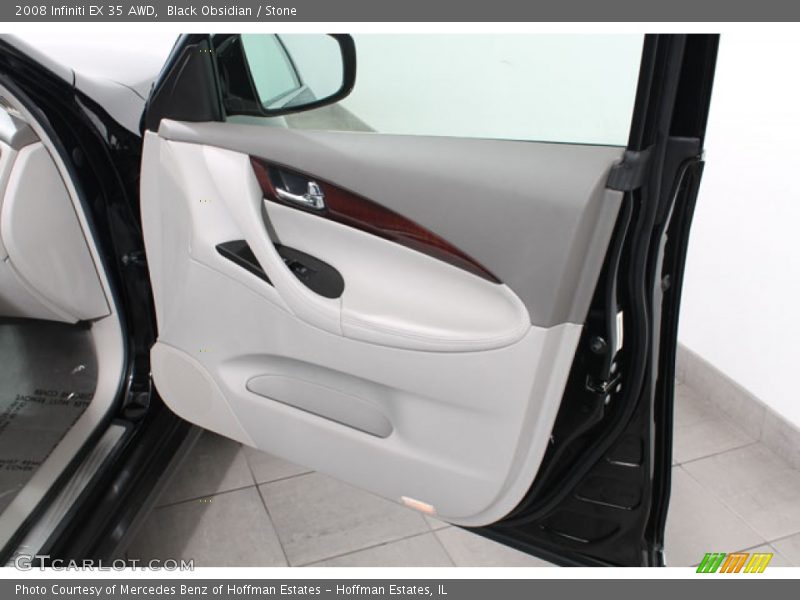 Black Obsidian / Stone 2008 Infiniti EX 35 AWD
