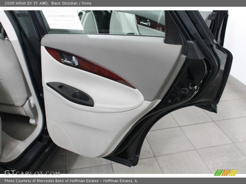 Black Obsidian / Stone 2008 Infiniti EX 35 AWD