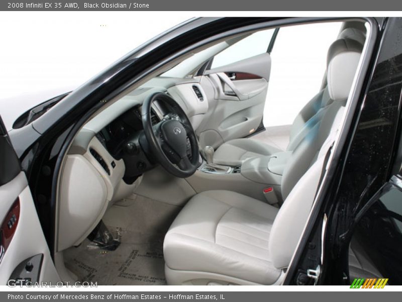 Black Obsidian / Stone 2008 Infiniti EX 35 AWD