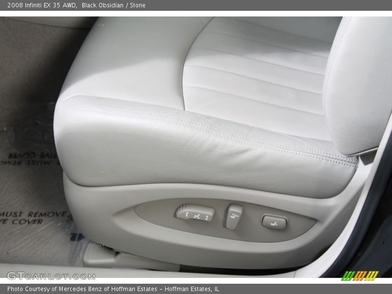 Black Obsidian / Stone 2008 Infiniti EX 35 AWD