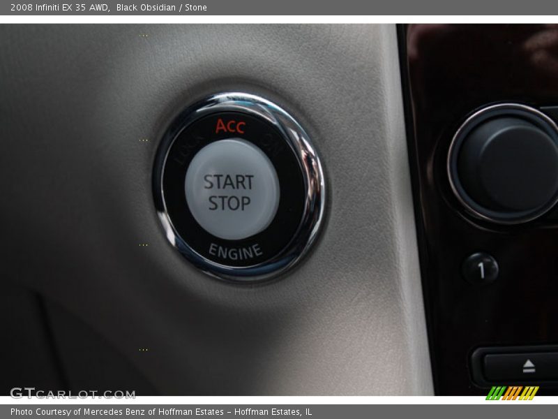 Black Obsidian / Stone 2008 Infiniti EX 35 AWD