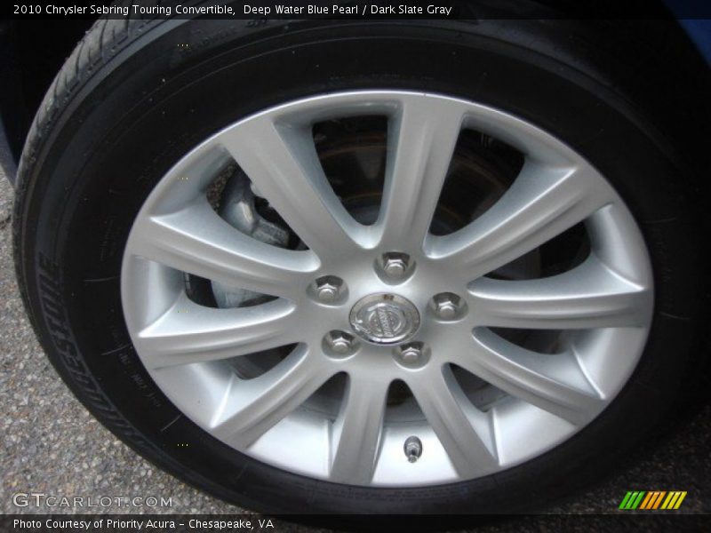  2010 Sebring Touring Convertible Wheel
