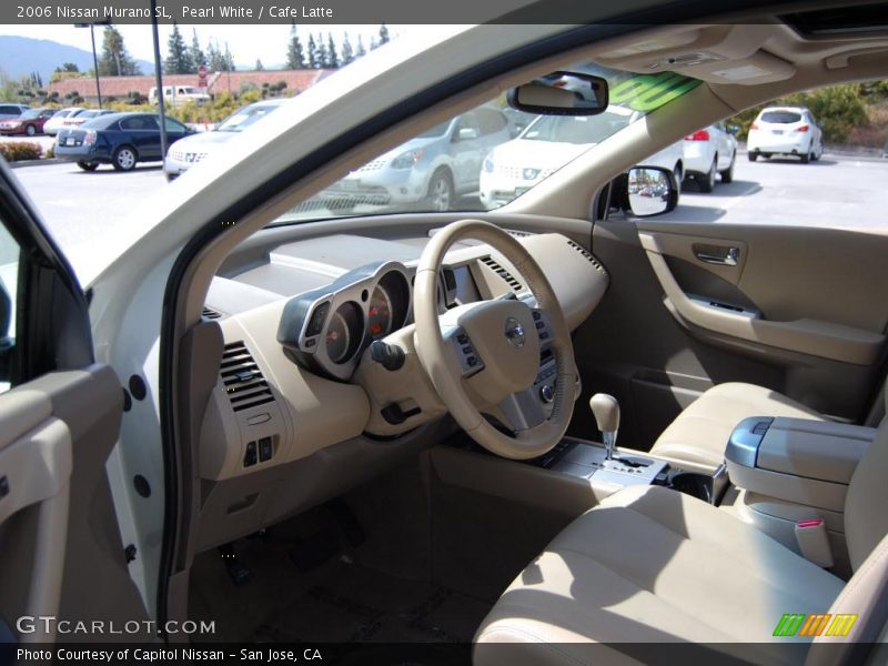 Pearl White / Cafe Latte 2006 Nissan Murano SL