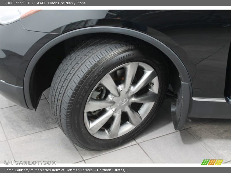 Black Obsidian / Stone 2008 Infiniti EX 35 AWD