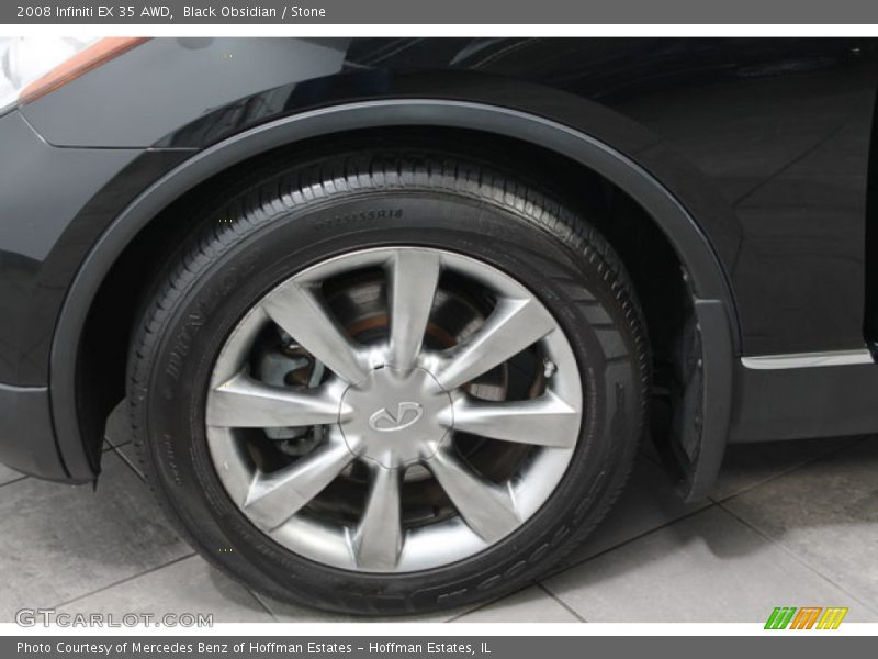 Black Obsidian / Stone 2008 Infiniti EX 35 AWD