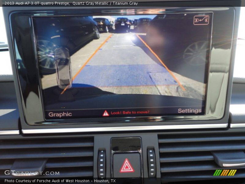Quartz Gray Metallic / Titanium Gray 2013 Audi A7 3.0T quattro Prestige