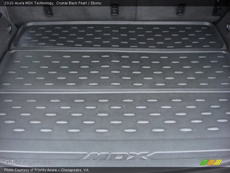 Crystal Black Pearl / Ebony 2010 Acura MDX Technology