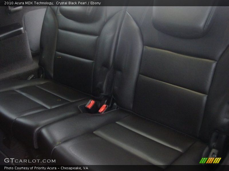 Crystal Black Pearl / Ebony 2010 Acura MDX Technology