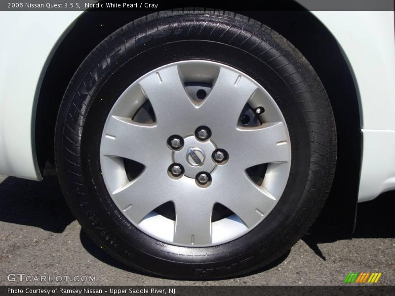 Nordic White Pearl / Gray 2006 Nissan Quest 3.5 S