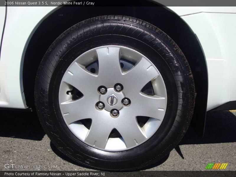 Nordic White Pearl / Gray 2006 Nissan Quest 3.5 S