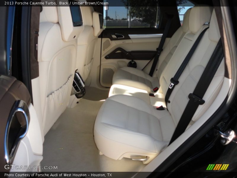 Rear Seat of 2013 Cayenne Turbo