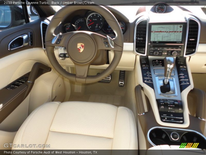 Dashboard of 2013 Cayenne Turbo