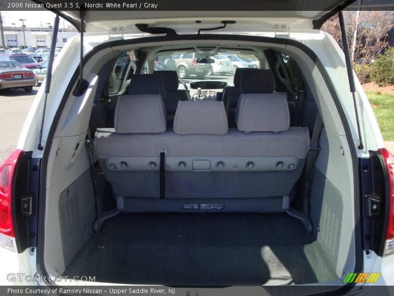 Nordic White Pearl / Gray 2006 Nissan Quest 3.5 S