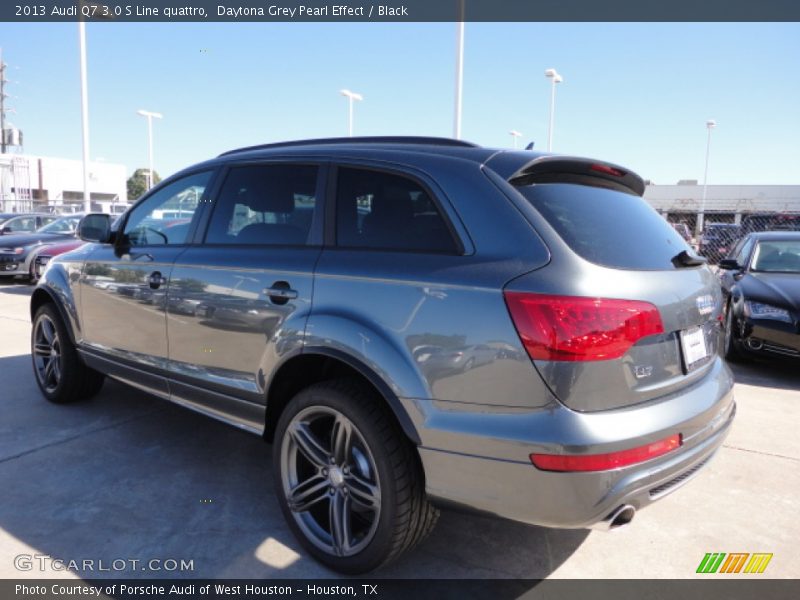 Daytona Grey Pearl Effect / Black 2013 Audi Q7 3.0 S Line quattro