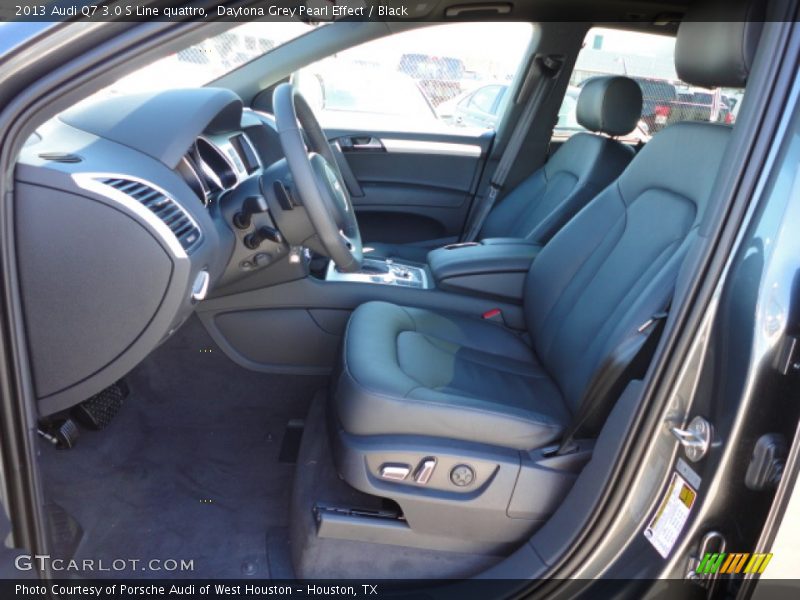 Daytona Grey Pearl Effect / Black 2013 Audi Q7 3.0 S Line quattro