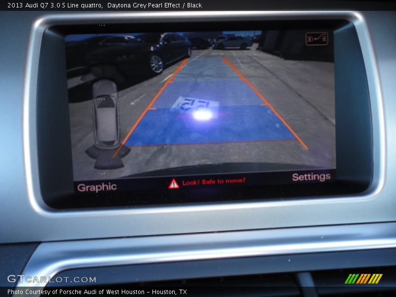 Daytona Grey Pearl Effect / Black 2013 Audi Q7 3.0 S Line quattro