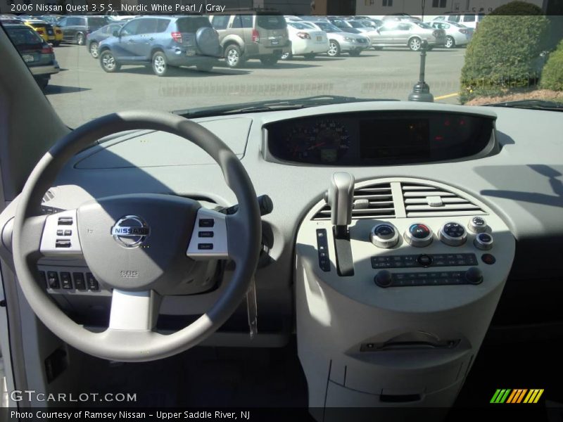 Nordic White Pearl / Gray 2006 Nissan Quest 3.5 S