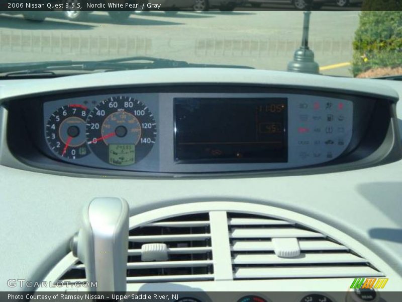 Nordic White Pearl / Gray 2006 Nissan Quest 3.5 S