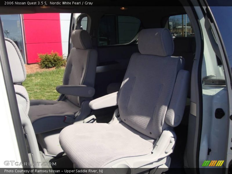 Nordic White Pearl / Gray 2006 Nissan Quest 3.5 S