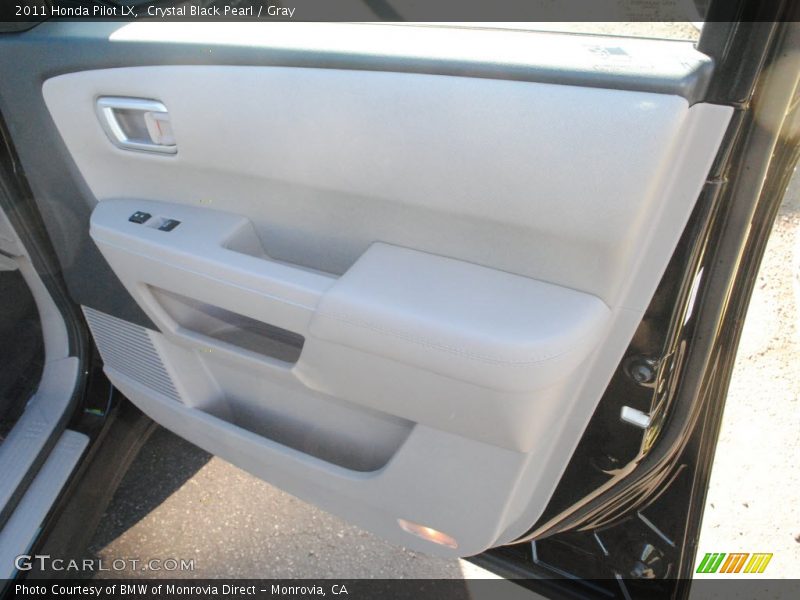 Crystal Black Pearl / Gray 2011 Honda Pilot LX