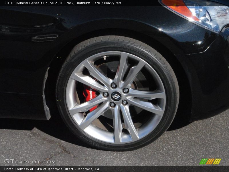 Bathurst Black / Black/Red 2010 Hyundai Genesis Coupe 2.0T Track
