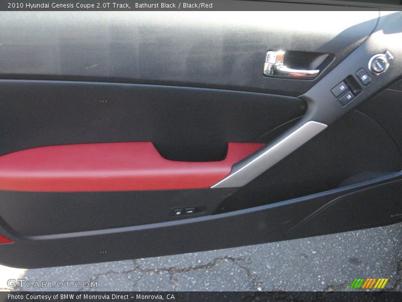Bathurst Black / Black/Red 2010 Hyundai Genesis Coupe 2.0T Track