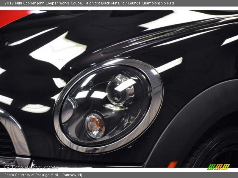 Midnight Black Metallic / Lounge Championship Red 2012 Mini Cooper John Cooper Works Coupe