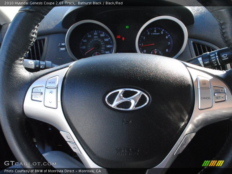 Bathurst Black / Black/Red 2010 Hyundai Genesis Coupe 2.0T Track