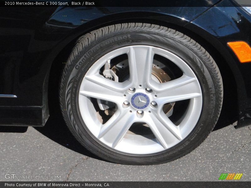 Black / Black 2010 Mercedes-Benz C 300 Sport