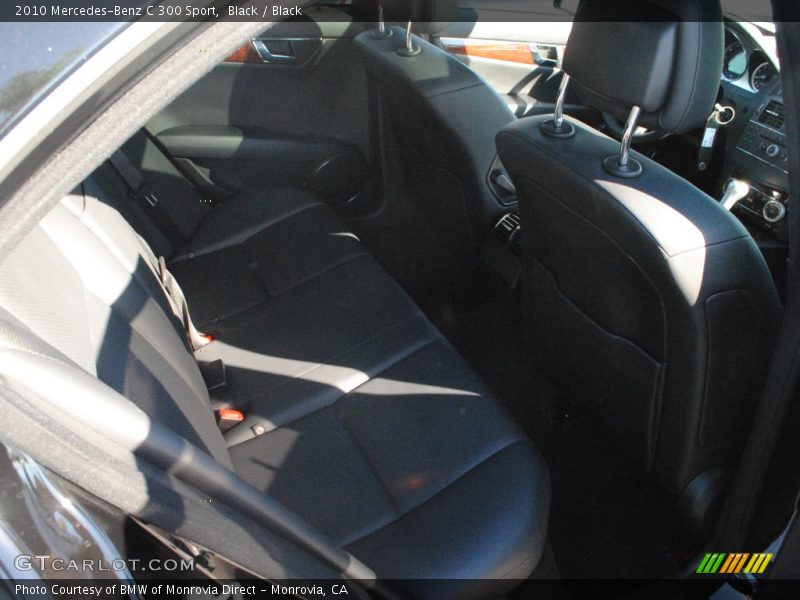 Black / Black 2010 Mercedes-Benz C 300 Sport