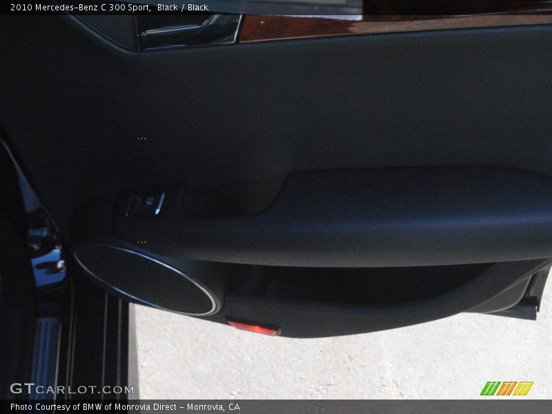Black / Black 2010 Mercedes-Benz C 300 Sport