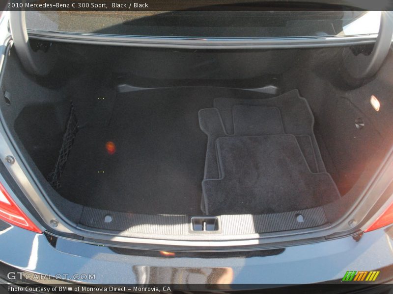Black / Black 2010 Mercedes-Benz C 300 Sport