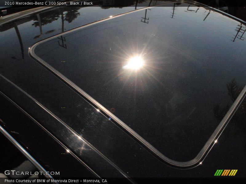 Black / Black 2010 Mercedes-Benz C 300 Sport