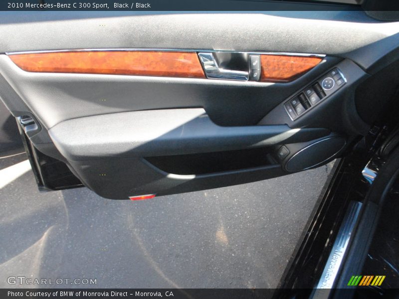 Black / Black 2010 Mercedes-Benz C 300 Sport