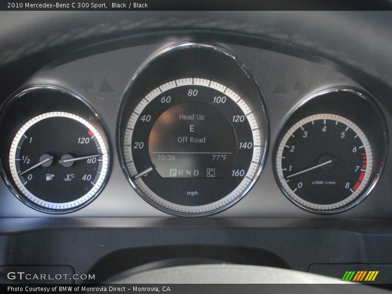 Black / Black 2010 Mercedes-Benz C 300 Sport