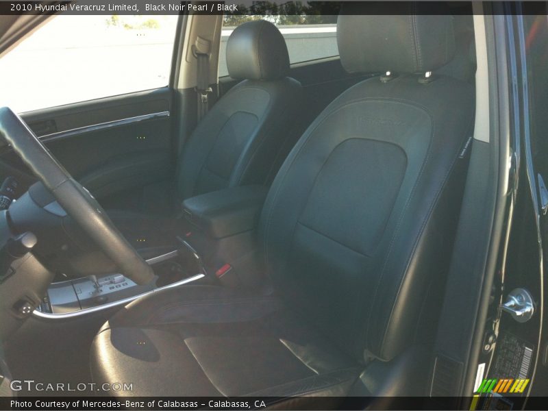 Black Noir Pearl / Black 2010 Hyundai Veracruz Limited