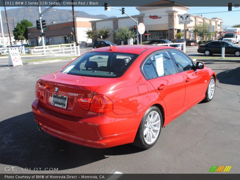 Crimson Red / Black 2011 BMW 3 Series 328i Sedan