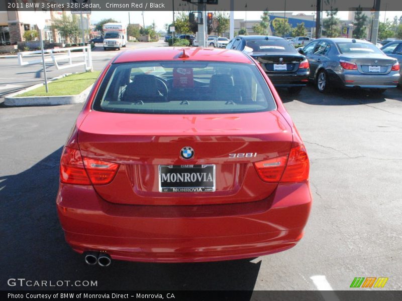 Crimson Red / Black 2011 BMW 3 Series 328i Sedan