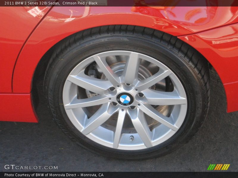 Crimson Red / Black 2011 BMW 3 Series 328i Sedan