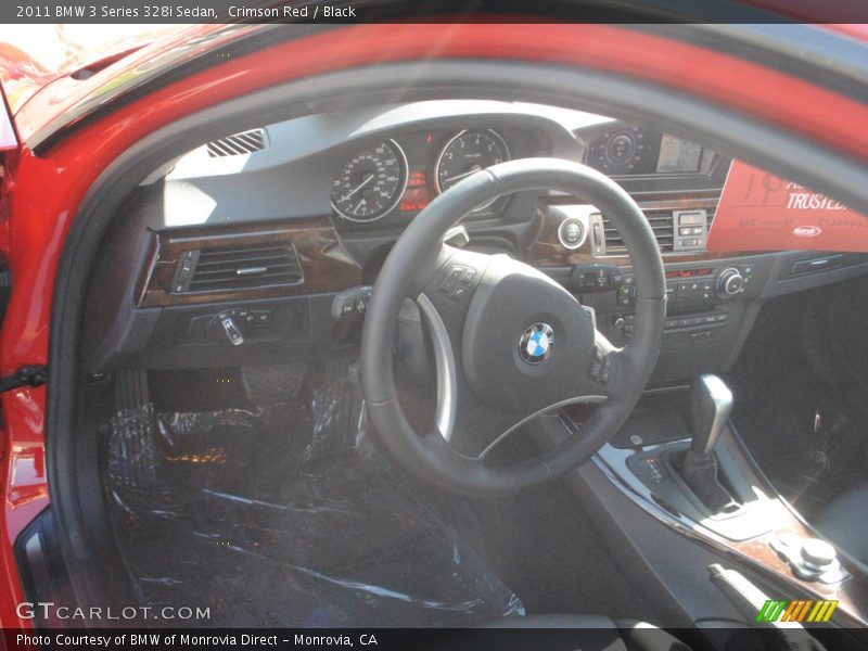 Crimson Red / Black 2011 BMW 3 Series 328i Sedan