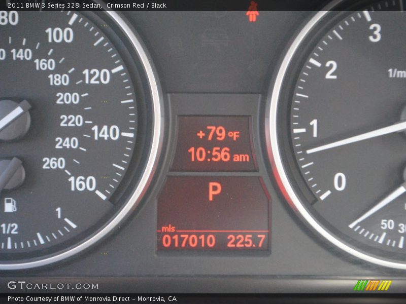 Crimson Red / Black 2011 BMW 3 Series 328i Sedan