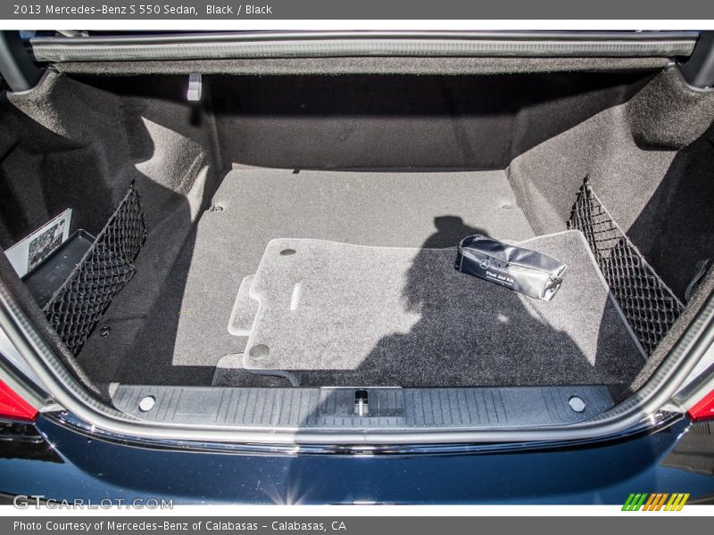 Black / Black 2013 Mercedes-Benz S 550 Sedan