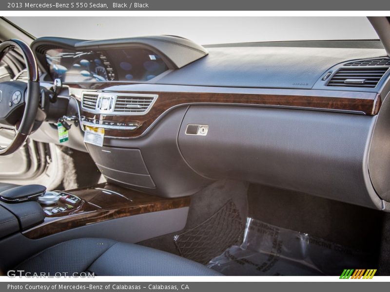 Black / Black 2013 Mercedes-Benz S 550 Sedan