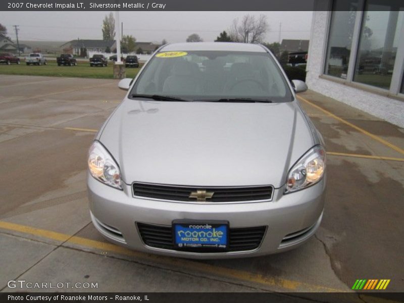 Silverstone Metallic / Gray 2007 Chevrolet Impala LT