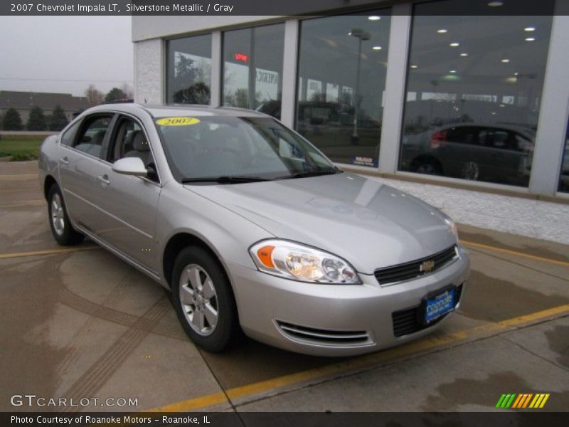 Silverstone Metallic / Gray 2007 Chevrolet Impala LT