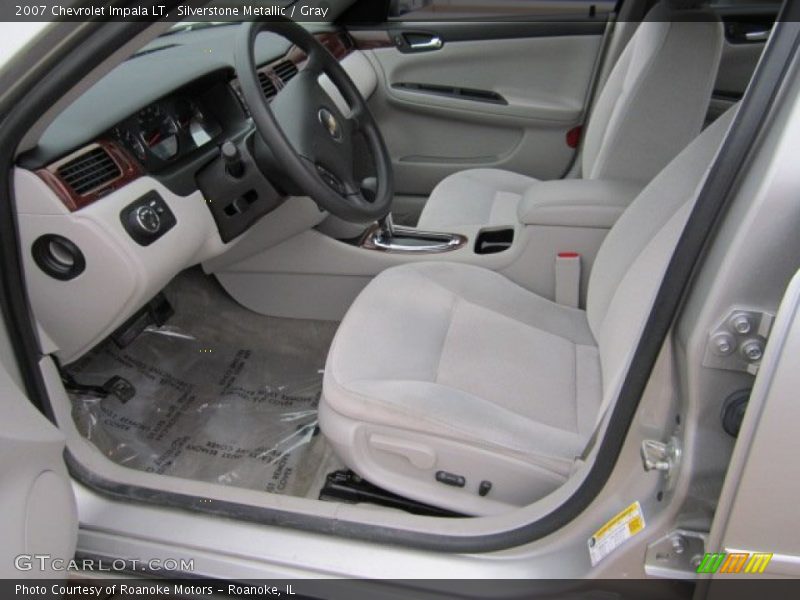 Silverstone Metallic / Gray 2007 Chevrolet Impala LT