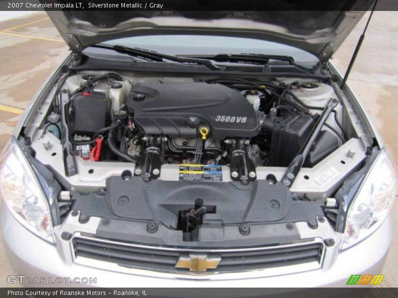 Silverstone Metallic / Gray 2007 Chevrolet Impala LT
