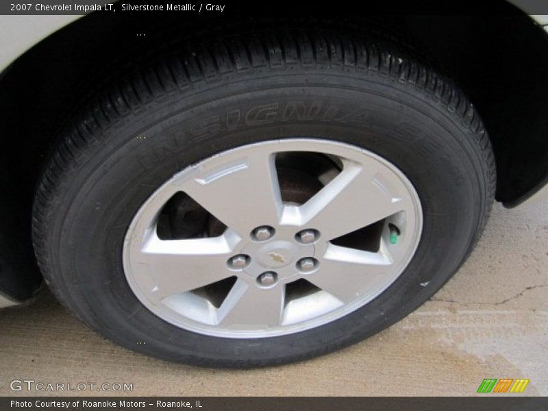 Silverstone Metallic / Gray 2007 Chevrolet Impala LT